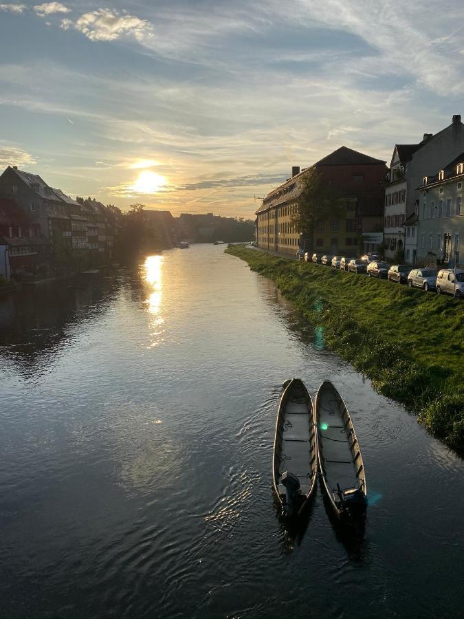 Ferienwohnung Dom- U. Regnitzblick Bamberga Esterno foto